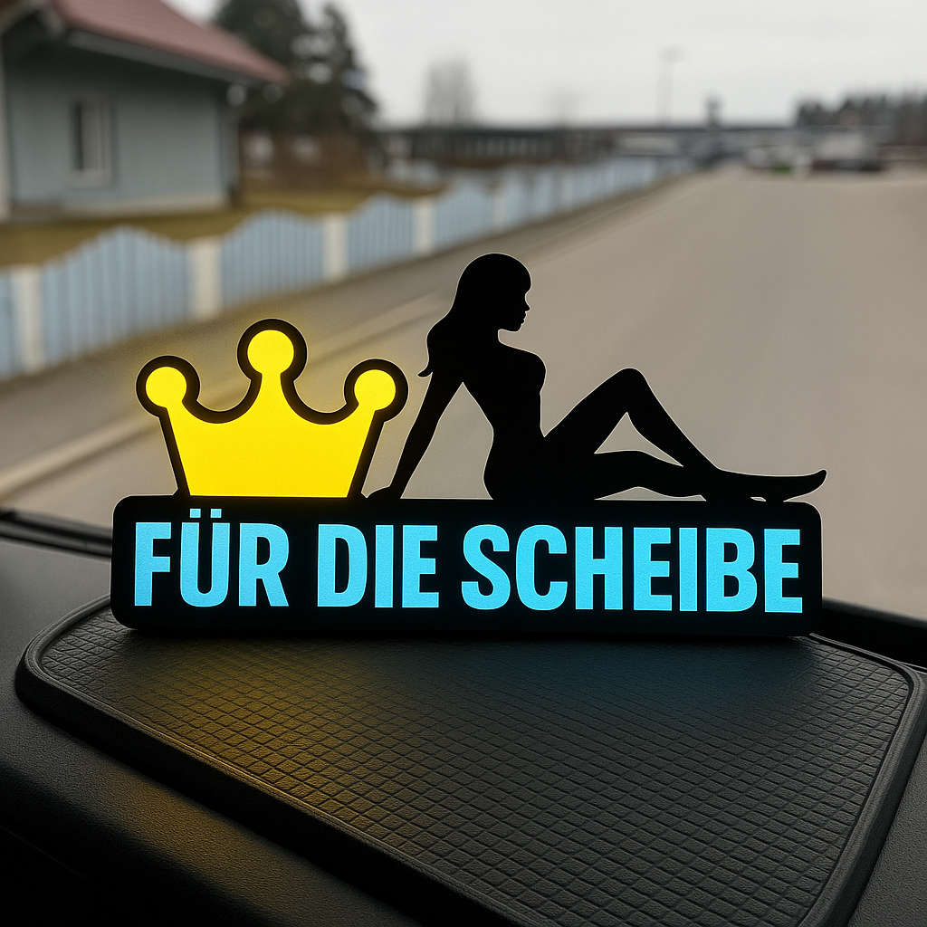 Für die Scheibe